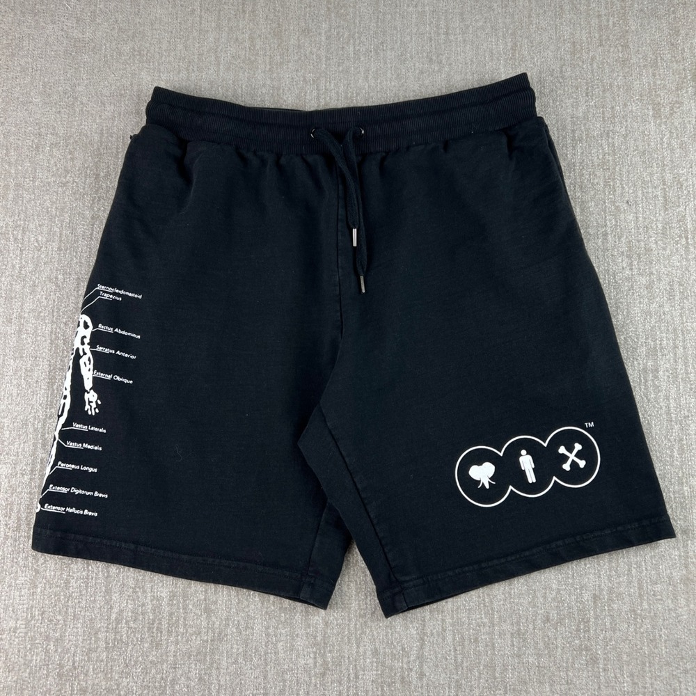 Roc Marciano ALC Pimpire Shorts Mens M Black The Elephant Mans Bones Alchemist